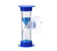 Minuteur de douche de 2 minutes pour le brossage des dents, cadeau de Noël pour enfants avec ventouse, sablier, horloge de sable, décoration de bureau