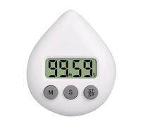 Minuteur de douche numérique avec ventouse pour | Minuteur de douche étanche | Outil de synchronisation portable avec ventouse et écran LCD pour l'école, l'apprentissage, la cuisine, le