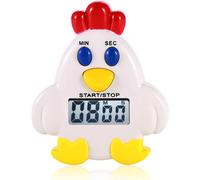 Minuteur de Forme de Coq avec écran LCD blanc Vendos85