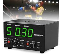 Minuteur de gym réglable avec affichage LED pour Muay Thai et Kickboxing