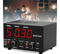 Minuteur de gym réglable avec affichage LED pour Muay Thai et Kickboxing