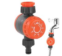 Minuteur de tuyau d'arrosage - Mécanique toutes saisons | Minuteur d'arrosage de jardin - Pour pelouse, cour, parc, terrasse, débutants, propriétaires domestiques, jardiniers