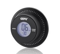 GEFU Minuteur digital SAFE - Affichage permanent, Triple fonction, Support magnétique