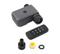 Minuteur d'irrigation intelligent avec télécommande, système d'arrosage sans fil de portée de 50 m, 6 modes programmables (5-120 min), étanchéité IP55 et batterie de 6 mois et plus, pour tuyau