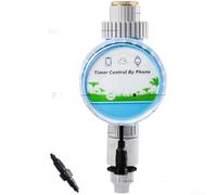 Minuteur d'irrigation intelligent contrôlé par WiFi pour arrosage goutte à goutte avec indice IP68 et compatibilité avec les réseaux 2,4 GHz et
