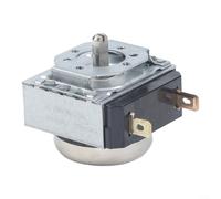 Minuteur électrique pour autocuiseur avec interrupteur à sonnette mécanique, double réglage de durée avec fonction toujours allumée, construction en métal semi-circulaire pour le contrôle du temps de