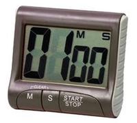 Minuteur électronique de cuisine - Gris - Timer digital Gris