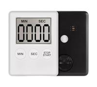 Minuteur électronique multifonction - Petite horloge - Plan arrière attrayant - Temps précis - Pour la cuisine et la cuisine - Minuteur pour la cuisson