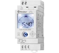 Minuteur Finder 230 V IP20 16 A, Rail DIN, SPDT, 12.81.8.230.0000