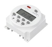 Minuteur hebdomadaire programmable 17 événements DC 12 V 16 A