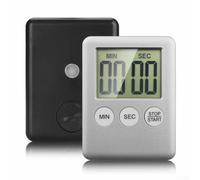Minuteur magnétique pour four avec support magnétique | Commutateur de volume/silencieux, grand écran LCD, utilisation facile, adapté aux environnements bruyants