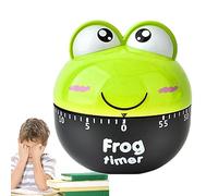 Minuteur manuel mécanique de 60 minutes - Grenouille de cuisine, panda, tomate - Pas besoin de piles Zorq