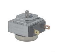 Minuteur mécanique 90 minutes avec alarme de sonnette, interrupteur rotatif à tige plate de 12 mm pour friteuse à air, pièce de rechange robuste pour appareil de cuisine, gris