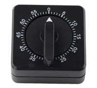 Minuteur mécanique de 60 minutes avec alarme forte pour la cuisine, l'étude, le sport et les rappels généraux de temps