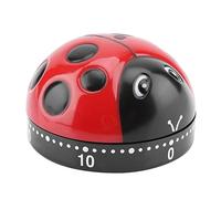 Minuteur mécanique de cuisine, 60 minutes, compte à rebours rotatif, rappel d'œuf, sans piles, sonnerie bruyante, minuterie mécanique de cuisine