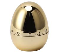 Minuteur mécanique, minuteur manuel, 60 minutes, modèle œuf, minuteur mécanique, minuteur de cuisson, minuteur manuel pour la cuisine (doré)
