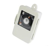 Minuteur mécanique programmable TB330 pour rails DIN, 30 A 250 VAC, minuterie de cycle 24 heures, faible consommation d'énergie 2 W, compatibilité de tension 85 264 VAC, 100 heures de sauvegarde