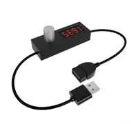 Minuteur numérique avec interrupteur de mise hors tension USB avec réglage 24 heures pour appareils électroménagers électroniques Noir