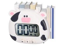 Minuteur numérique de dessin animé - Compte à rebours électronique - Rappel de cuisine en forme d'animal - 11,4 cm - Portable - Accessoire de gestion du temps compact pour les exercices de cuisine et