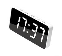 Minuteur numérique et horloge de cuisine avec alarme forte, appareil de gestion du temps de cuisson multifonction avec affichage clair et chargement USB simple pour une utilisation quotidienne