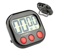 Minuteur Numérique Magnétique | Alarme LCD Électronique Compte À Rebours,Minuteur De Cuisson Compte À Rebours | pour Cuisine Cuisson Pâtisserie Salle de ureau Salle de Bain Exercice Gym