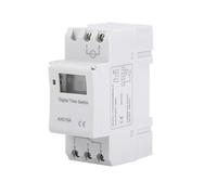 Minuteur Numérique Programmable THC15A AHC15A 12V 24V 110V 220V DIN Rail numérique PROGRAMMABLE hebdomadaire minuterie Interrupteur répétition programmes Temps Relais minuterie de contrôle (Color : A