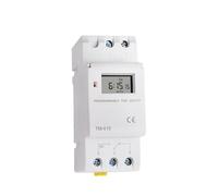 Minuteur Numérique Programmable TM615-2 220 V AC 16A électronique hebdomadaire 7 Jours Programmable numérique Industriel Relais minuterie contrôle Din Rail Montage minuterie