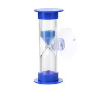 Minuteur pour minutes de sable - Cadeau pour enfants - Plan de travail - Décoration de bureau - Compte à rebours - Dents de douche décoratives - Brosses - Décoration pour enfants
