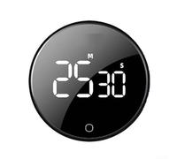 Minuteur rotatif rechargeable USB pour la cuisine, la pâtisserie, l'étude et les tâches de synchronisation d'activité physique, un seul bouton de démarrage, arrêt, réinitialisation et torsion (B)