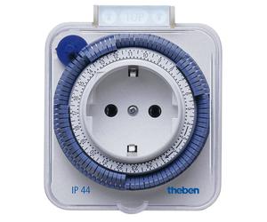 Minuteur Theben 26 IP44 Prise Analogique Interrupteur Horaire - 0260855