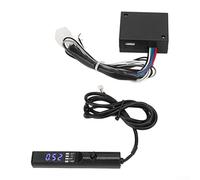 Minuteur turbo automatique, 12 V retardateur de flamme, minuterie de démarrage du moteur avec affichage numérique LED pour surveillance de la tension et du rapport AF, fonction de refroidissement