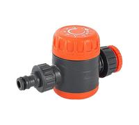 Minuteur Tuyau Mécanique - Automatise Arroseurs Gazon, Cadran Vert Style Minimaliste, Limite 120 Minutes + IP67 Étanche, Polymère ABS Durable - pour Robinets Jardin & Cours Extérieures