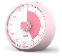 Minuteur Visuel 60 Min - Timer Compte à Rebours Silencieux avec Alarme Outil de Concentration TDAH/Autisme pour Gestion Pi MINUTEUR