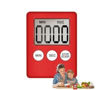 Minuteurs de Cuisine pour la Cuisson | Minuteur Magnétique,Grand Écran avec Alarme Sonore Puissante et Aimant - Outil de Chronométrage pour Maison, Travail, Salle de Sport et Étude