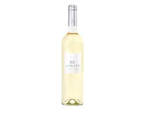Minuty M Blanc 2025 Côtes de Provence 70cl 13% | Vin blanc AOP Côtes de Provence. Frais et vif. Notes d'agrumes. À déguster frais à l'apéritif ou pour accompagner un repas.