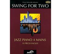 MINVIELLE-SEBASTIA P. - SWING FOR TWO + CD - PIANO 4 MAINS