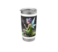 Minx fée majeur cottage noyau scifi magie sort mal Gobelet isotherme en acier inoxydable double paroi