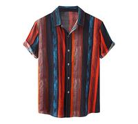 MINYA Chemises en Flanelle Hommes à Manches Longues Chemise Casual à Carreaux Western Style Regular Fit avec Poche Chemise Homme à Revers Rétro Épaisse Doublée de Flanelle Hiver Printemps