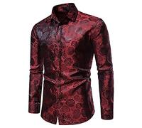 MINYING Blazer pour Homme Lin Revers Décontracté Slim Fit Manches Longues Vintage Ample Printemps Automne Mince Élégant Veste de Costume Chemises Solid