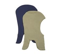 MINYMO Balaclava, Double (Lot de 2), Bleu Marine, 12 Mois Mixte Enfant