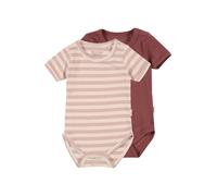 Minymo - Kid's Body S/S (2-Pack) - Sous-vêtement - 80 - violet ice
