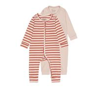 MINYMO Barboteuse / body rose / rouge rouille, Taille 86