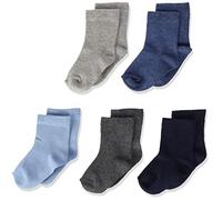 Minymo 5er Pack Socken in Verschieden Farben Chaussettes, Multicolore (Dark Navy 778), 15-18 (Taille Fabricant: 15 8) (Lot de 5) Bébé garçon