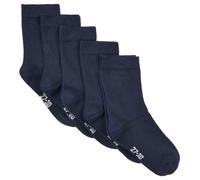 Minymo 5er Pack Ankel Socken Chaussettes, Bleu (Dark Navy 778), 31-34 (Taille Fabricant: 31) Garçon