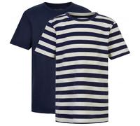 Minymo - Kid's Basic 32 -S/S (2-Pack) - T-shirt - 80 - marshmallow