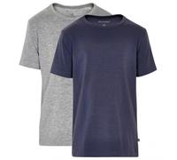 Minymo - Kid's Basic 32 -S/S (2-Pack) - T-shirt - 98 - dark navy