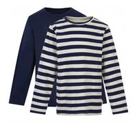 Minymo - Kid's Basic 34 -T-shirt L/S (2-pack) - Haut à manches longues - 110 - marshmallow