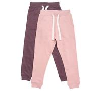 Minymo - Kid's Basic 37 Sweat Pants (2-Pack) - Pantalon de jogging - 122 - misty rose