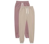 Minymo - Kid's Basic 37 Sweat Pants (2-Pack) - Pantalon de jogging - 140 - elderberry