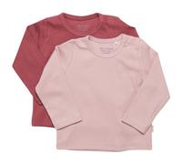 Minymo - Kid's Blouse L/S (2-Pack) - Haut à manches longues - 50 - violet ice